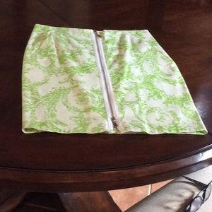 W by Worth zip front skirt